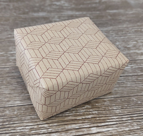 Geometric Print Eco Gift Wrap