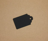 Luggage Tag Style Chalkboard with twine (100% Recycled Card)