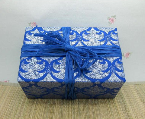 Soft Fine Rayon Raffia Royal Blue