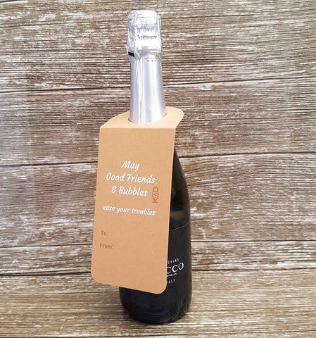 Gift Tag for Champagne-Gift Tag for Prosecco