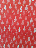 Cute Cat Xmas Paper Flat Shot