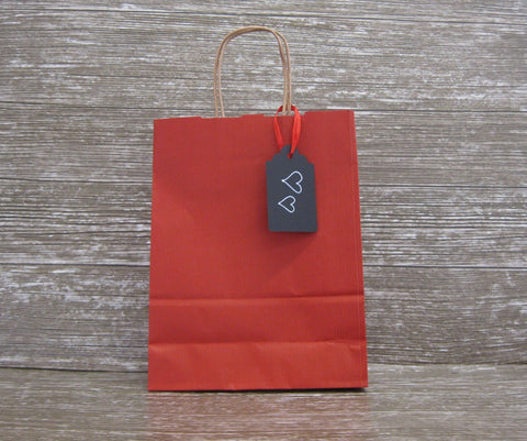 Kraft Paper Twist Handled Shopper - Small - Giftwrapit