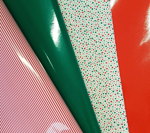 Candy Cane Themed Xmas Paper