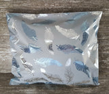 Feather Print Gift Bag - Front View
