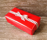 Glossy Rich Red Wrapping Paper - Giftwrapit