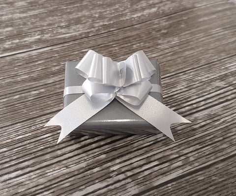 Glossy Grey Gift Wrap Roll