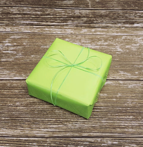 Lime green glossy plain wrapping paper-lime green gift wrap roll