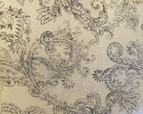 Wedding Gift Wrap Gold Delicate Muslin & Paisley Print - Giftwrapit