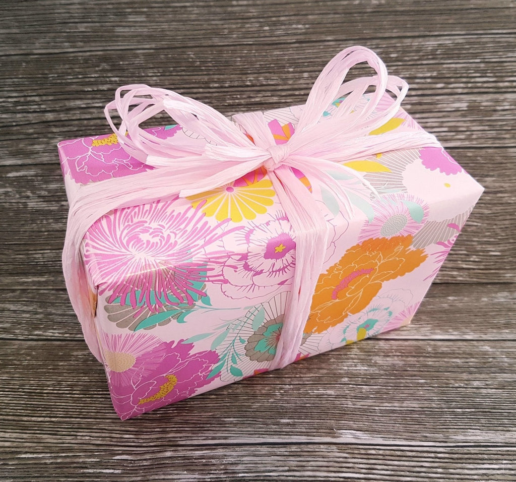 Pink Raffia Ribbon Pale Rose Pink Fine Rayon Raffia Ribbon Vintage Style Gift Ribbon ...