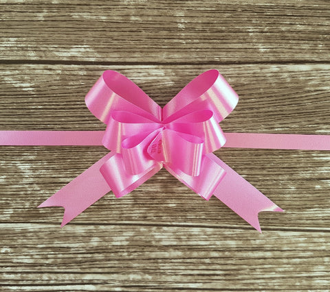 Pink Bow for Gift Wrapping - Medium