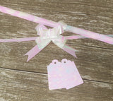 Pearly Pink Iridescent Gift Bows and Tags