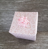 Girly Pastel Pink Christmas Paper