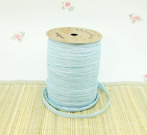 Soft Fine Raffia Pale Ice Blue