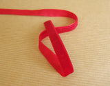 Luxury Red Velvet Ribbon - Giftwrapit